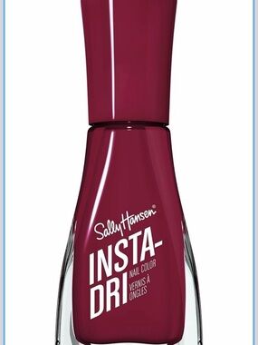 NWT Sally Hansen Insta-Dri Nail Polish - Just In Wine